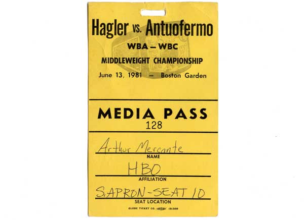 Hagler, Marvin vs. Antuofermo, Vito II