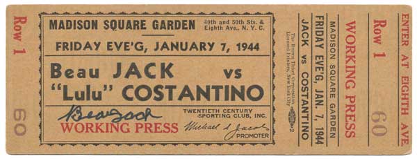 Jack, Beau vs. Costantino, Lulu