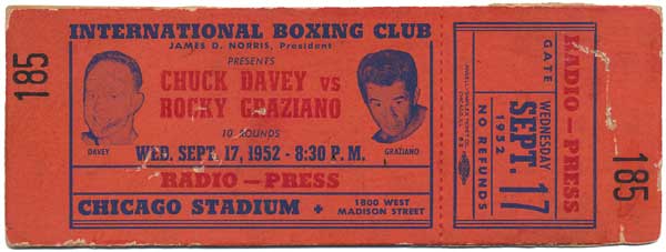 Davey, Chuck vs. Graziano, Rocky