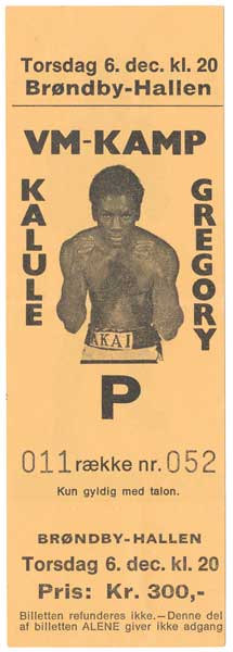 Kalule, Ayub vs. Gregory, 