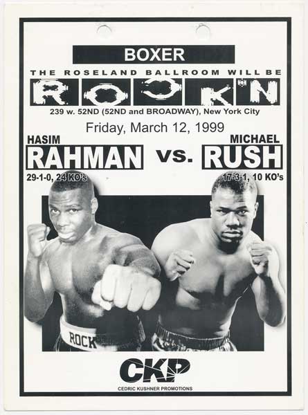 Rahman, Hasim vs. Rush, Michael