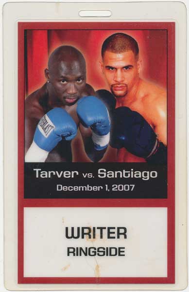 Tarver, Antonio vs. Santiago, Danny